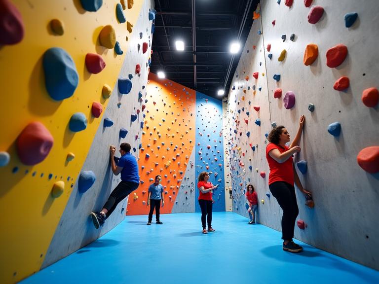 Centro de treinamento indoor com equipamentos especializados